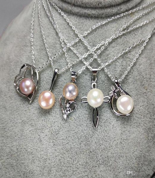 100 freshwater pearl necklace sliver pendant mix styles diy pearl necklace for women girl jewelry with chain christmas gift6152819, Silver
100 freshwater pearl necklace sliver pendant mix styles diy pearl necklace for women girl jewelry with chain christmas gift6152819, Silver