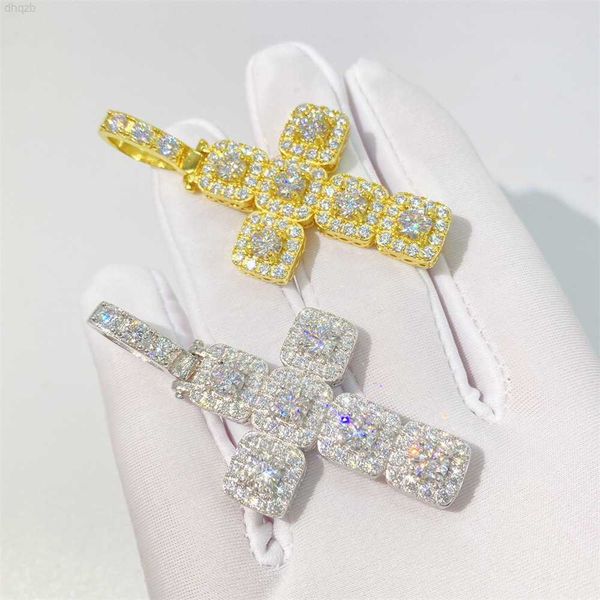 vermeil 925 sterling silver necklace hip hop fine jewelry iced out vvs moissanite diamond clustered cross pendant necklace men
vermeil 925 sterling silver necklace hip hop fine jewelry iced out vvs moissanite diamond clustered cross pendant necklace men