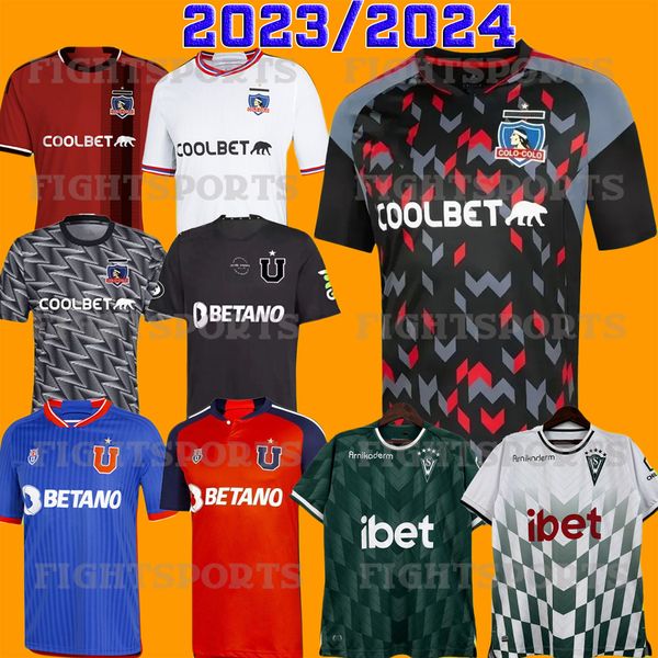 2023/2024 colo colo soccer jerseys 23 24 valencia arriagada opazo universidad de chile football shirt santiago wanderer uniforms goalkeeper, Black;yellow
2023/2024 colo colo soccer jerseys 23 24 valencia arriagada opazo universidad de chile football shirt santiago wanderer uniforms goalkeeper, Black;yellow