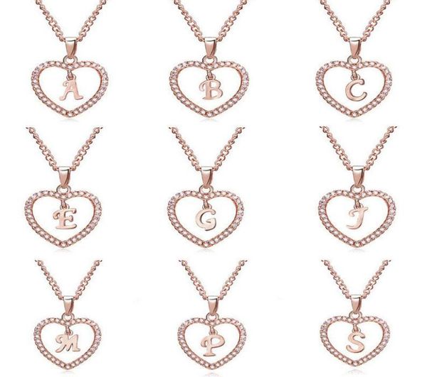 classic rose gold 26 letter diamond paved love heart pendant necklaces alphabet az initial letter necklace womens jewelry gift3079486, Silver
classic rose gold 26 letter diamond paved love heart pendant necklaces alphabet az initial letter necklace womens jewelry gift3079486, Silver