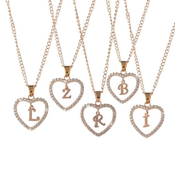 new fashion handmade women gift rose gold plated crystal letter pendant necklace6024489, Silver
new fashion handmade women gift rose gold plated crystal letter pendant necklace6024489, Silver