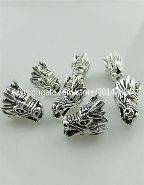 20112 10pcs vintage silver alloy holy animal vivid male dragon head spacer beads5794491
20112 10pcs vintage silver alloy holy animal vivid male dragon head spacer beads5794491