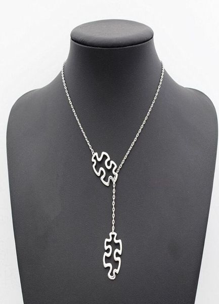 fashion tibetan silver autism jewelry awareness jigsaw double puzzle piece pendant adjustable necklace gift7185292
fashion tibetan silver autism jewelry awareness jigsaw double puzzle piece pendant adjustable necklace gift7185292