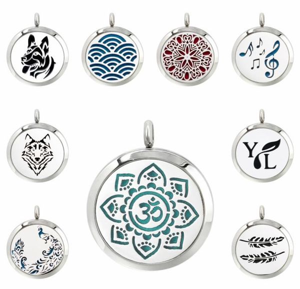 yoga flower wave feather 30mm magnet stainless steel diffuser necklace pendant essential oil aromatherapy perfume locket 10 pads 5656721, Silver
yoga flower wave feather 30mm magnet stainless steel diffuser necklace pendant essential oil aromatherapy perfume locket 10 pads 5656721, Silver
