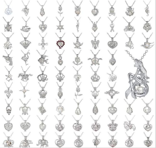 2018 pearl cage pendant necklace love wish natural pearl with oyster pearl mix design fashion hollow locket clavicle chain diffuse6211816, Silver
2018 pearl cage pendant necklace love wish natural pearl with oyster pearl mix design fashion hollow locket clavicle chain diffuse6211816, Silver