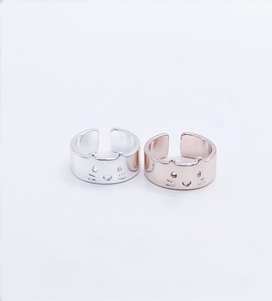 new cat ring cute animal face style flat rings gold silver rose three color optional whole4714183, Golden;silver
new cat ring cute animal face style flat rings gold silver rose three color optional whole4714183, Golden;silver