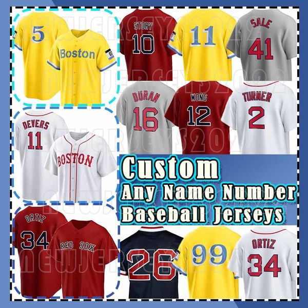5 enrique hernandez 11 rafael devers baseball jersey justin turner retro david ortiz ted williams boston masataka yoshida alex verdugo chris, Blue;black
5 enrique hernandez 11 rafael devers baseball jersey justin turner retro david ortiz ted williams boston masataka yoshida alex verdugo chris, Blue;black
