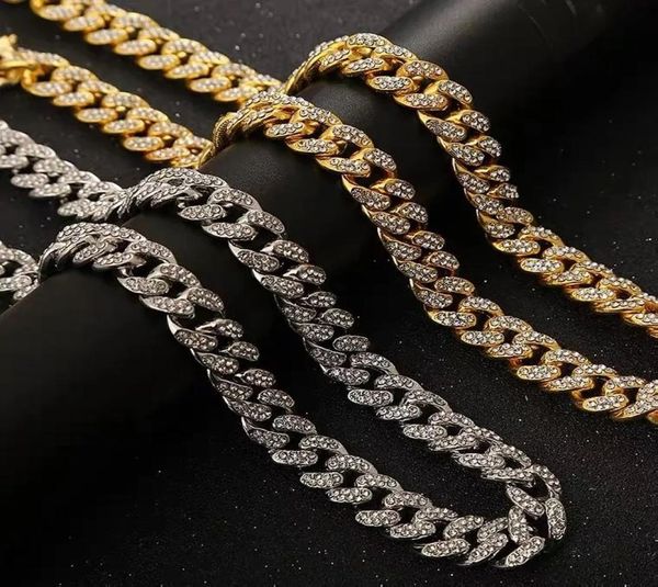 new color 20mm cuban link chains necklace fashion hiphop jewelry 3 row rhinestones iced out necklaces for men t2001131069493, Silver
new color 20mm cuban link chains necklace fashion hiphop jewelry 3 row rhinestones iced out necklaces for men t2001131069493, Silver