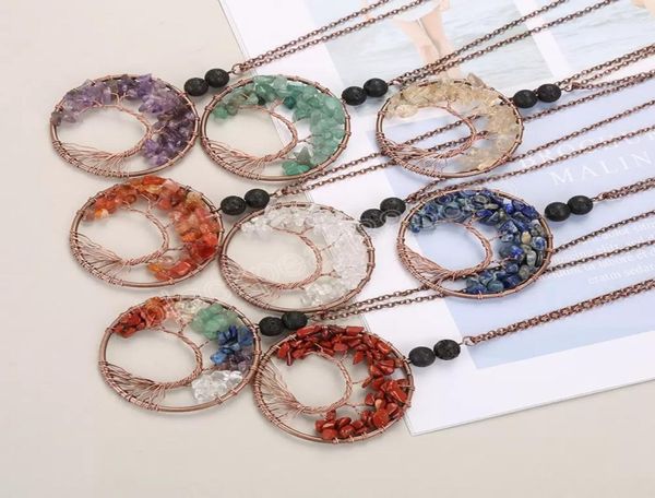 natural volcanic stones beads necklaces bronze wire wrap tree of life pendant necklace 7 chakra healing handmade quartz crystal we1563074, Silver
natural volcanic stones beads necklaces bronze wire wrap tree of life pendant necklace 7 chakra healing handmade quartz crystal we1563074, Silver