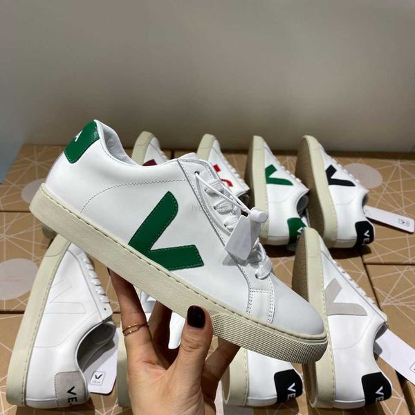 french veja little white shoes womens 2023 spring new v-shaped leather star pair versatile classic cricket shoes womens running shoes, Black
french veja little white shoes womens 2023 spring new v-shaped leather star pair versatile classic cricket shoes womens running shoes, Black