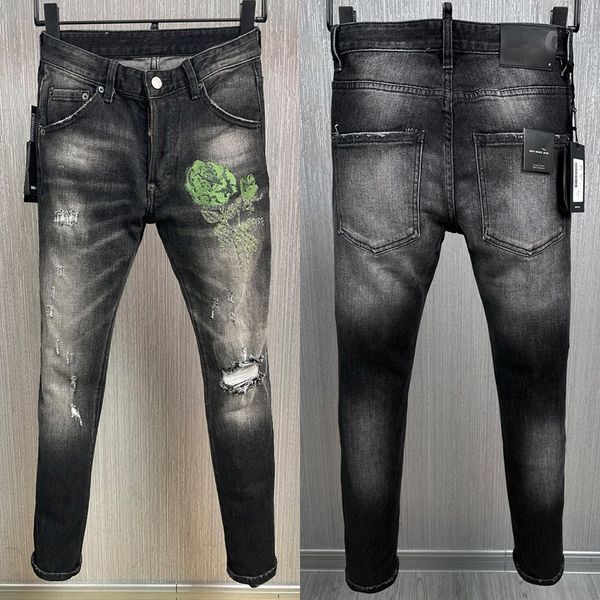 men's black vintage moto slim biker jeans casual stretch denim pant plus size 38, Blue
men's black vintage moto slim biker jeans casual stretch denim pant plus size 38, Blue