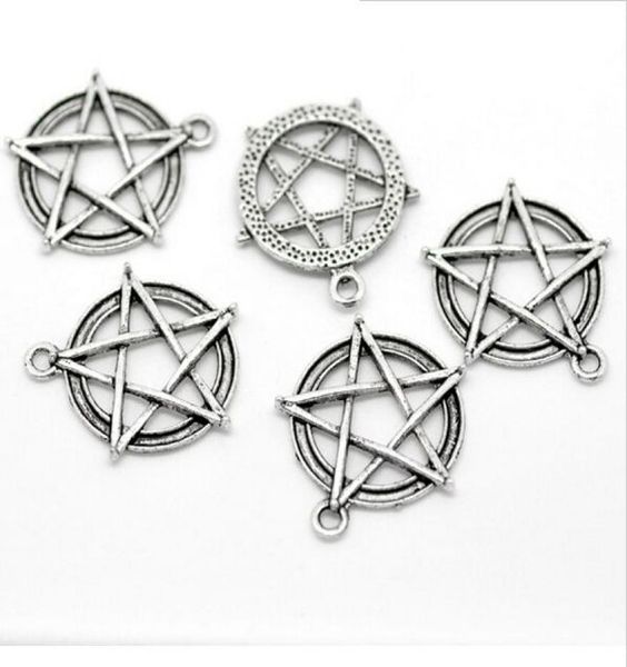 100pcslot metal zinc alloy pentagram charms star charms antique silver for diy jewelry pendant charms making finding 30x28mm3662619, Bronze;silver
100pcslot metal zinc alloy pentagram charms star charms antique silver for diy jewelry pendant charms making finding 30x28mm3662619, Bronze;silver
