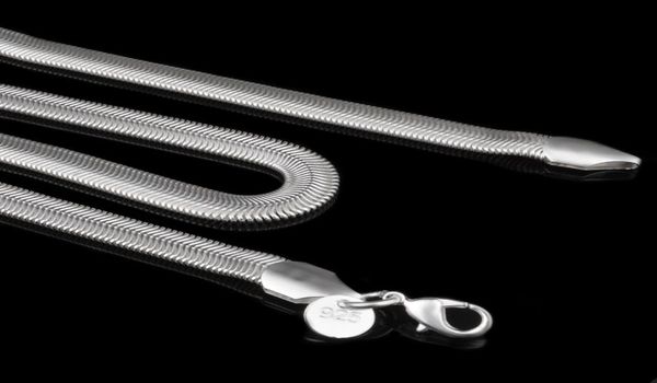 6mm 925 sterling silver snake chain necklace for men women flat smooth lobster clasps thick chains 1624inches fit diy pendant cha6174191
6mm 925 sterling silver snake chain necklace for men women flat smooth lobster clasps thick chains 1624inches fit diy pendant cha6174191