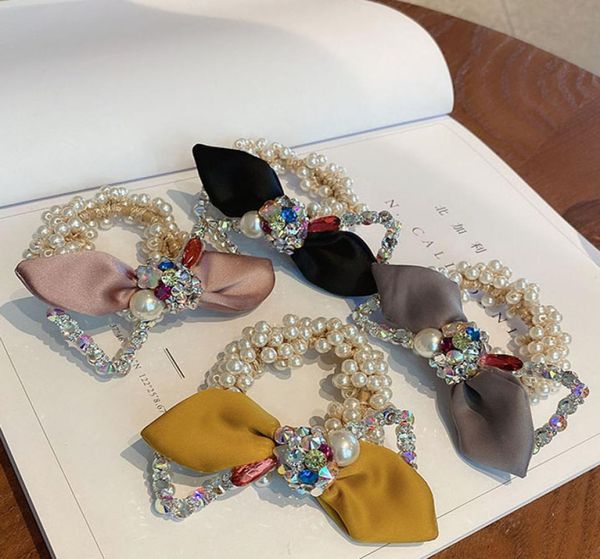 pearl flower rhinestone hair accessories bows elastic hairbands rubber band headbands for girls shinny crystal tie7489318, Pink
pearl flower rhinestone hair accessories bows elastic hairbands rubber band headbands for girls shinny crystal tie7489318, Pink