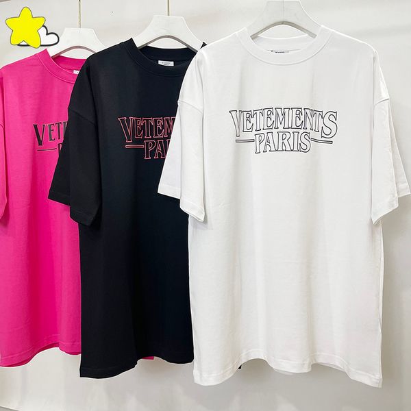 men's t-shirts vetements t-shirt men women 1 1 casual couple rose red stroke letter short sleeve fashion oversized spring summer vtm te, White;black
men's t-shirts vetements t-shirt men women 1 1 casual couple rose red stroke letter short sleeve fashion oversized spring summer vtm te, White;black