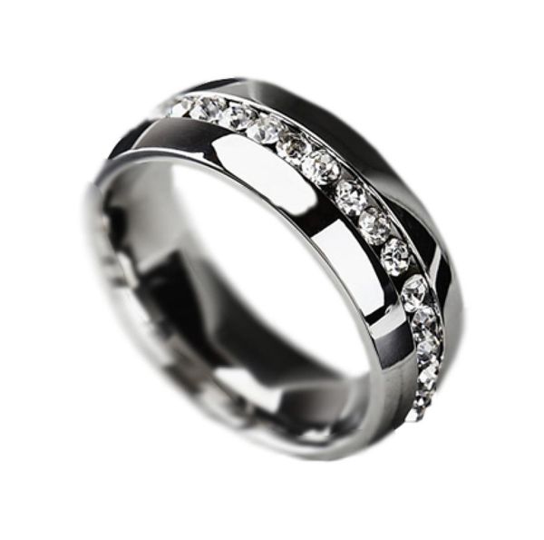 classic women engagement wedding ring for woman cubic zirconia eternity stainless steel rings fashion dames jewelry bk4198116785, Silver
classic women engagement wedding ring for woman cubic zirconia eternity stainless steel rings fashion dames jewelry bk4198116785, Silver