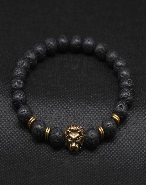 whole lion head beaded stands bracelets jewelry black lava stone bracelet for men women5136010
whole lion head beaded stands bracelets jewelry black lava stone bracelet for men women5136010