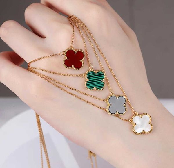 designer fashion pendant necklaces for women elegant 4/four leaf clover locket necklace highly quality choker chains jewelry 18k plated gold, Silver
designer fashion pendant necklaces for women elegant 4/four leaf clover locket necklace highly quality choker chains jewelry 18k plated gold, Silver