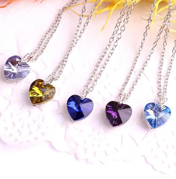 luxury design handmade colorful heart crystal pendant necklace women039s gift silver chain jewelry5489753
luxury design handmade colorful heart crystal pendant necklace women039s gift silver chain jewelry5489753