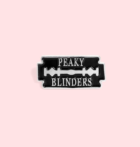 razor blade design enamel pins peaky blinders brooches badges fashion lapel pins gift for friends whole9647236, Gray
razor blade design enamel pins peaky blinders brooches badges fashion lapel pins gift for friends whole9647236, Gray
