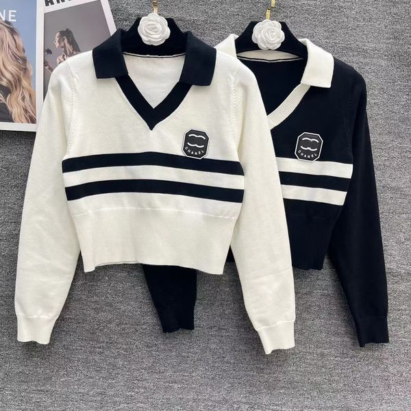 women's designer sweater women's sweater women's v-neck stripe sweater knitted letter knitted long sleeve pullover fashion ca, White
women's designer sweater women's sweater women's v-neck stripe sweater knitted letter knitted long sleeve pullover fashion ca, White
