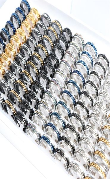 fashion cool spinner chain stainless steel rotatable rings for women men jewelry party gifts mix color whole6666382, Golden;silver
fashion cool spinner chain stainless steel rotatable rings for women men jewelry party gifts mix color whole6666382, Golden;silver