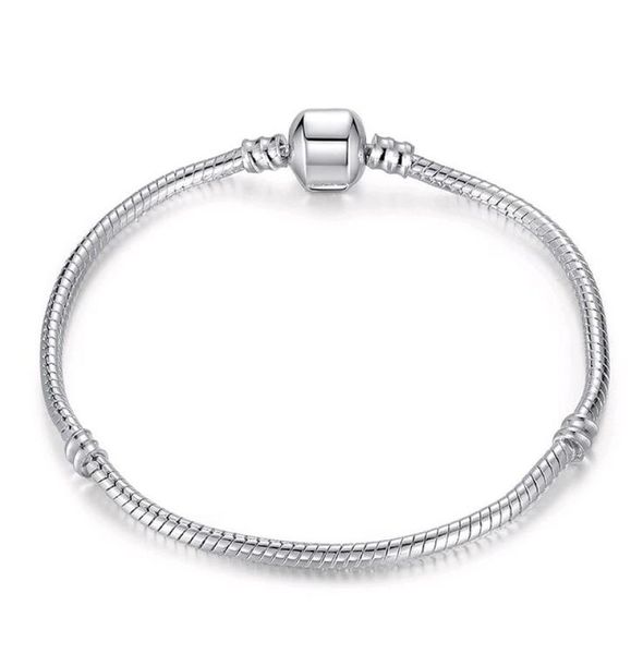 925 sterling silver snake chain bracelet for european clasp charm bead bangle bracelets mix size 17cm21cm whole1978320, Black
925 sterling silver snake chain bracelet for european clasp charm bead bangle bracelets mix size 17cm21cm whole1978320, Black