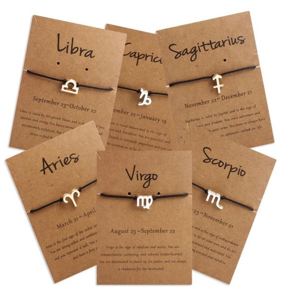 fashion 12 constellations zodiac signs woven rope bracelet bangle for man women zodiac taurus cancer leo libra virgo birthday gift6948228, Golden;silver
fashion 12 constellations zodiac signs woven rope bracelet bangle for man women zodiac taurus cancer leo libra virgo birthday gift6948228, Golden;silver