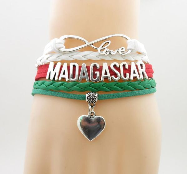 infinity love madagascar country bracelet heart charm madagascar national flag green white bracelets bangles for woman and man3765112, Golden;silver
infinity love madagascar country bracelet heart charm madagascar national flag green white bracelets bangles for woman and man3765112, Golden;silver