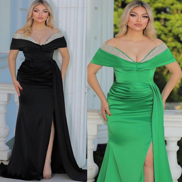 2023 aso ebi crystals mermaid prom dress satin evening formal party second reception birthday engagement gowns dresses robe de soiree zj703, Black
2023 aso ebi crystals mermaid prom dress satin evening formal party second reception birthday engagement gowns dresses robe de soiree zj703, Black