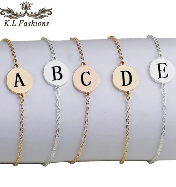 fashion 26 initial letter bracelet gold stainless steel bracelets adjustable english alphabet bracelet for women jewelry gifts6246362, Black
fashion 26 initial letter bracelet gold stainless steel bracelets adjustable english alphabet bracelet for women jewelry gifts6246362, Black