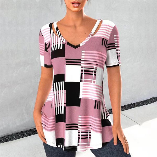 women's t-shirt women's v-neck t-shirt summer fashion shirt street stripes 3d print oversized t-shirt harajuku y2k loose tee 5xl f, White
women's t-shirt women's v-neck t-shirt summer fashion shirt street stripes 3d print oversized t-shirt harajuku y2k loose tee 5xl f, White