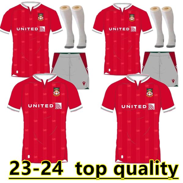 2023 2024 wrexham soccer jerseys kids kit 23/24 home away football shirt crysau pel droed fan version camisetas futbol maillot foot davies y, Black;yellow
2023 2024 wrexham soccer jerseys kids kit 23/24 home away football shirt crysau pel droed fan version camisetas futbol maillot foot davies y, Black;yellow