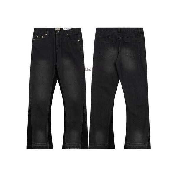 designer clothing denim pants galleryes depts jean ink splashing graffiti micro horn structure splicing casual loose jeans long men's w, Blue
designer clothing denim pants galleryes depts jean ink splashing graffiti micro horn structure splicing casual loose jeans long men's w, Blue