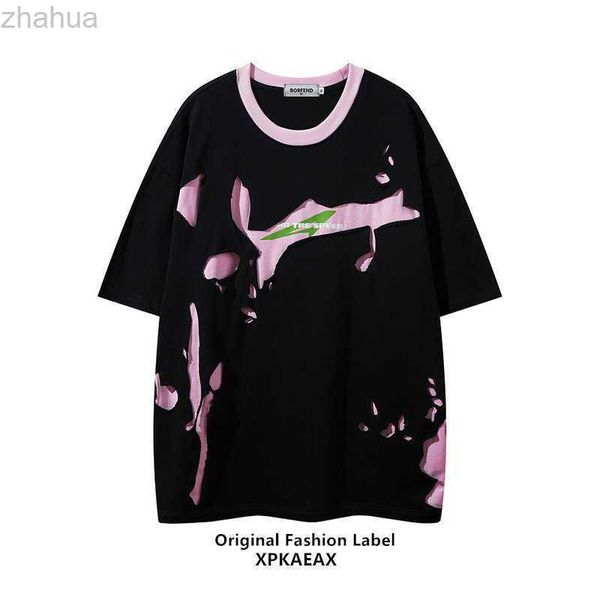 stussys trendy brand american style fried street ruffian handsome vintage short sleeved couple niche loose hole t-shirt trend men's t-s, White;black
stussys trendy brand american style fried street ruffian handsome vintage short sleeved couple niche loose hole t-shirt trend men's t-s, White;black