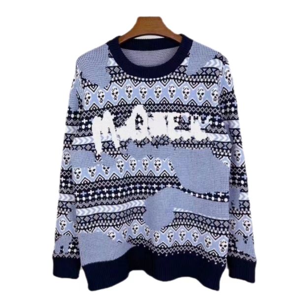 2023ss designer sweater mqueenshirt mans black jacquard weave sweater luxury fashion style size s-2xl loose men womens wear couple clothes, White;black
2023ss designer sweater mqueenshirt mans black jacquard weave sweater luxury fashion style size s-2xl loose men womens wear couple clothes, White;black