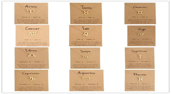 fashion jewelry 12 constellation pendant necklace zodiac sign necklace birthday gifts message card for women girl6220658, Silver
fashion jewelry 12 constellation pendant necklace zodiac sign necklace birthday gifts message card for women girl6220658, Silver