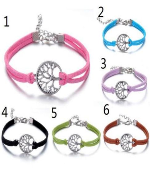 vintage silver life tree charms bracelet bangle for men women mixed color velvet rope friendship cuff bracelets jewelry gift acces2089999, Golden;silver
vintage silver life tree charms bracelet bangle for men women mixed color velvet rope friendship cuff bracelets jewelry gift acces2089999, Golden;silver