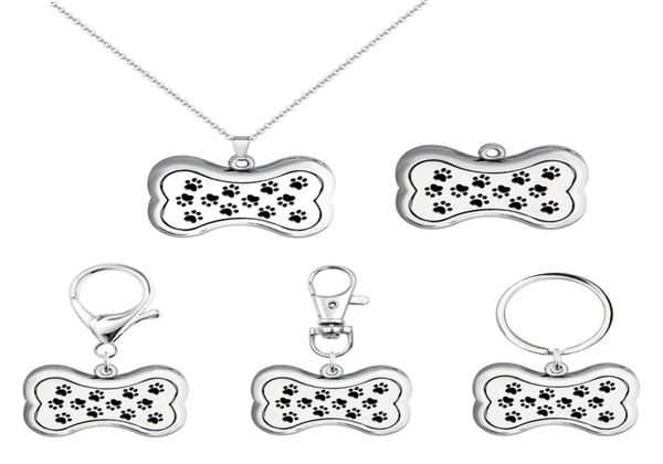 1pc dog bone shape necklace pendant lobster clasp keychain essential oil aromatherapy diffuser locket keyrings with 10pcs pads3025115, Silver
1pc dog bone shape necklace pendant lobster clasp keychain essential oil aromatherapy diffuser locket keyrings with 10pcs pads3025115, Silver