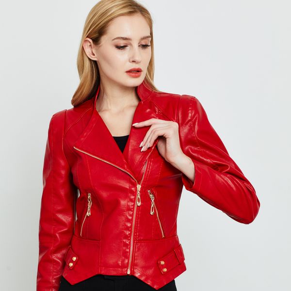 designer womens leather jackets coat woman short coats autumn style slim for lady sheepskin jacket soft feel designer coat luxury designer w, Black;brown
designer womens leather jackets coat woman short coats autumn style slim for lady sheepskin jacket soft feel designer coat luxury designer w, Black;brown