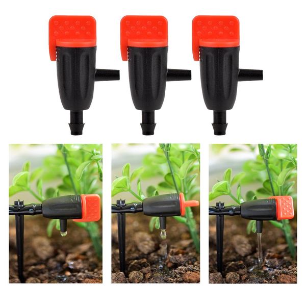 dresses 550pcs adjustable irrigation drippers sprinklers 1/4'' emitter dripper micro drip irrigation sprinklers for watering syste, Black;gray
dresses 550pcs adjustable irrigation drippers sprinklers 1/4'' emitter dripper micro drip irrigation sprinklers for watering syste, Black;gray