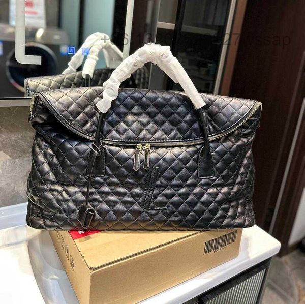 23 es giant travel bag in quilted leather black maxi supple metal hardware zip closure handles and fold case large capacity luggage backpack
23 es giant travel bag in quilted leather black maxi supple metal hardware zip closure handles and fold case large capacity luggage backpack