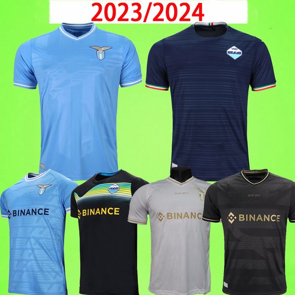 2023 2024 lazio soccer jerseys home away 10 years immobile j.correa marusic lazzari 22 23 24 children maglia da calcio lulic luis kids kit g, Black;yellow
2023 2024 lazio soccer jerseys home away 10 years immobile j.correa marusic lazzari 22 23 24 children maglia da calcio lulic luis kids kit g, Black;yellow
