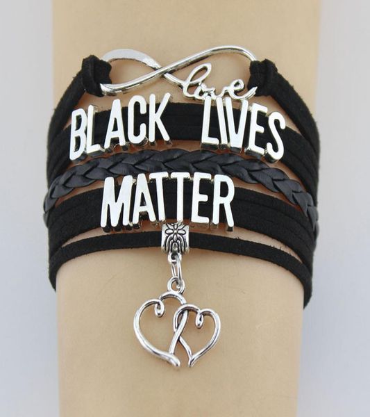 10pclot infinity love black lives matter double heart charm back the blue heart wrap bracelets charm bracelet women men jewelry9234637, Golden;silver
10pclot infinity love black lives matter double heart charm back the blue heart wrap bracelets charm bracelet women men jewelry9234637, Golden;silver