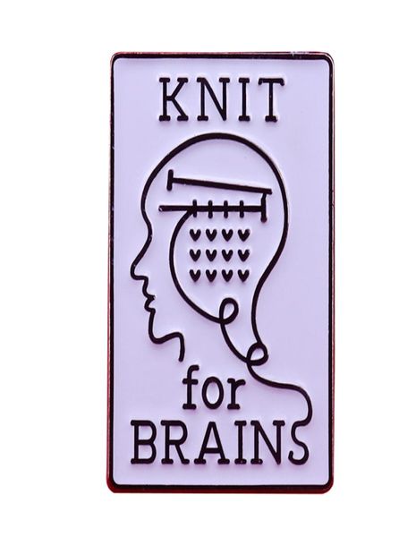 knit for brains enamel pin yarn crochet knit brooch yarn obsessed collector gift9002250, Gray
knit for brains enamel pin yarn crochet knit brooch yarn obsessed collector gift9002250, Gray