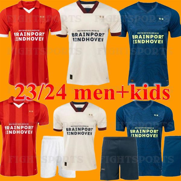 pepi 23 24 eindhoven home red soccer jerseys psvs 2023 2024 hazard fabio silva away third blue football shirts men kids kit sets uniform, Black;yellow
pepi 23 24 eindhoven home red soccer jerseys psvs 2023 2024 hazard fabio silva away third blue football shirts men kids kit sets uniform, Black;yellow