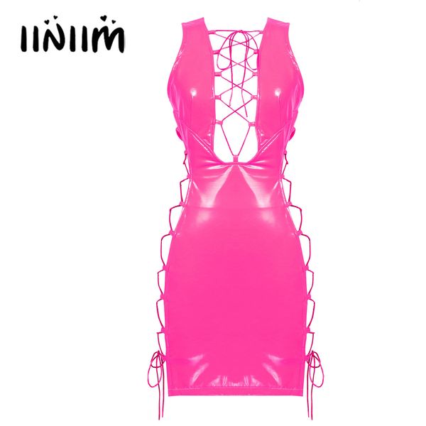 basic casual dresses womens fashion crisscross laceup bodycon dress hollow out sleeveless patent leather music festival club 230707, Black;gray
basic casual dresses womens fashion crisscross laceup bodycon dress hollow out sleeveless patent leather music festival club 230707, Black;gray