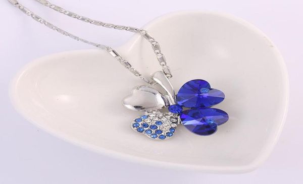 explosive fashion clover crystal necklace all over the net ladies clavicle exquisite small jewelry manufacturers mass s4859015, Silver
explosive fashion clover crystal necklace all over the net ladies clavicle exquisite small jewelry manufacturers mass s4859015, Silver