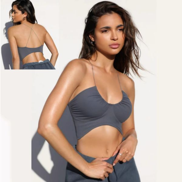 lu yoga camisole sports bras bodycon crop for women workout fitness ll bra women spaghetti strap sport tank underwear running
lu yoga camisole sports bras bodycon crop for women workout fitness ll bra women spaghetti strap sport tank underwear running