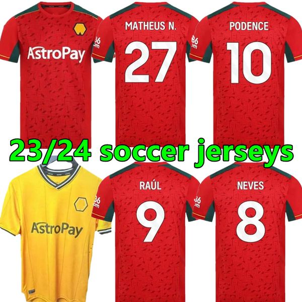 wolves 23 24 home soccer jerseys raul semedo neto neves trincao wanderers j otto podence gibbs hee chan wolverhampton 2023 2024 men football, Black;yellow
wolves 23 24 home soccer jerseys raul semedo neto neves trincao wanderers j otto podence gibbs hee chan wolverhampton 2023 2024 men football, Black;yellow